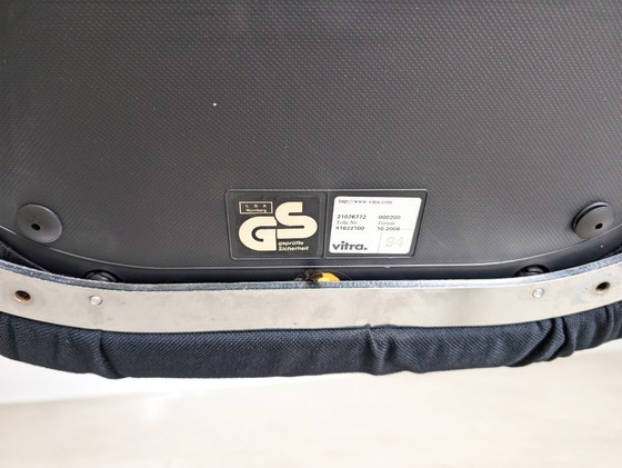 Image 1 of Set di 4 sedie originali Vitra Visavis, impilabili, a sbalzo, IVA inclusa