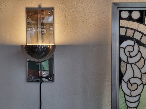 Image 1 of 2x art deco wandlamp Woka 58-AD8