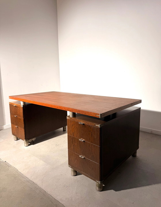 Vintage Executive Desk by Behr – Model 5005 – Germany, 1970s (photo 2 of 6)