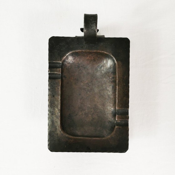Handgeschmiedeter Aschenbecher im brutalistischen Stil, Belgien, 1960er Jahre – Dekorative Objekte, Iron (photo 5 of 10)