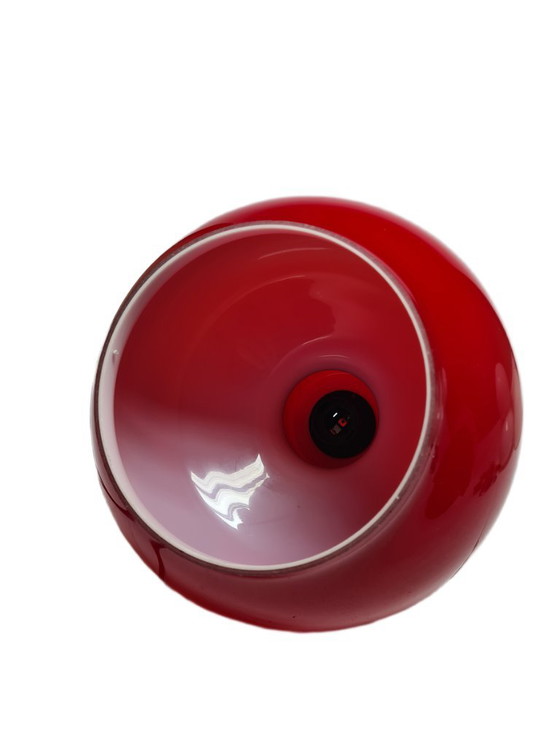 Lampe pendante postmoderne par Polam Wieliczka, Pologne, 1980s – Suspensions, Glass, Plastic (photo 8 of 9)
