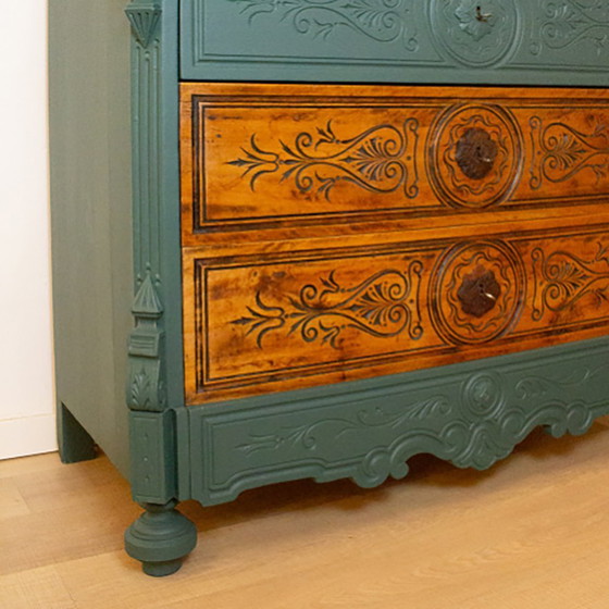 Image 1 of Cómoda antigua, España, siglo XIX