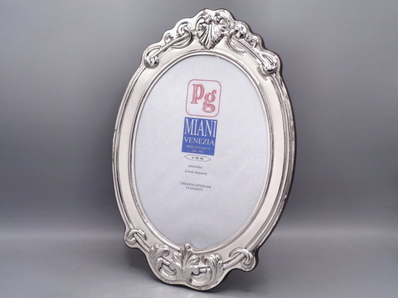 Image 1 of Marco/espejo de plata 925 de 18x24 pulgadas.