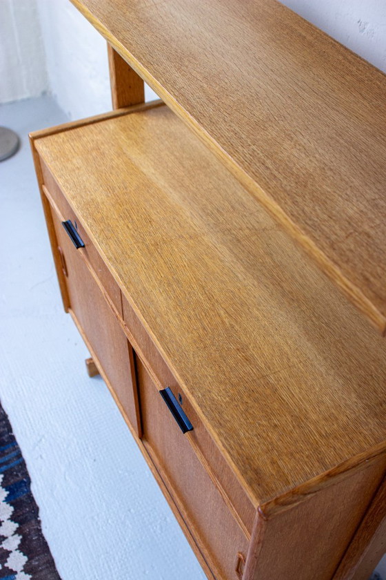 Image 1 of Vintage IKEA bookcase, highboard, sideboard, oak, mid-century