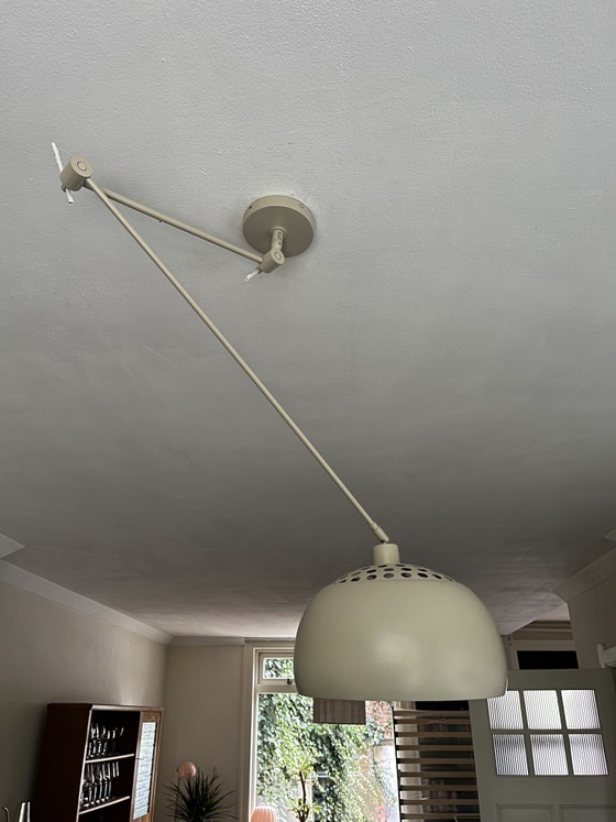 Midcentury Lampe – Pendelleuchten, Metal (photo 5 of 5)
