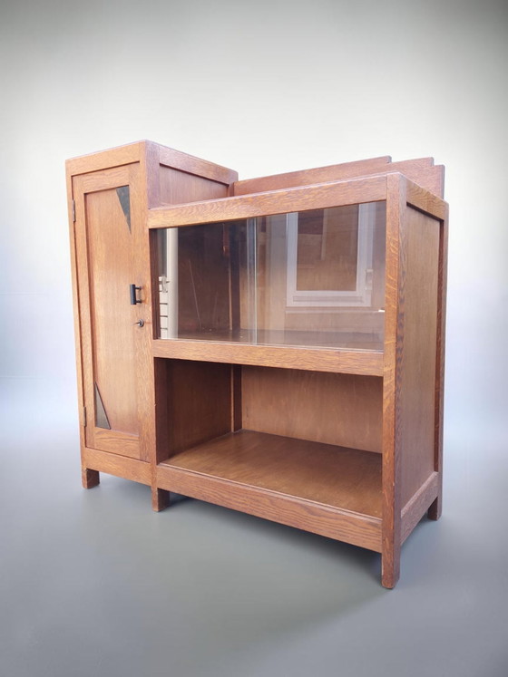 Image 1 of Antiek kastje boekenkastje theekastje art deco