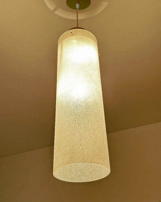 Image 1 of Lampadario vintage in vetro di Murano molto grande