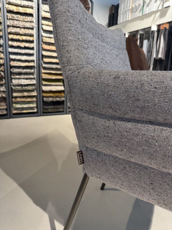 Image 1 of 6 x Label Van den Berg Cocoon eetkamerstoelen