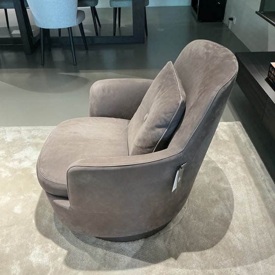 Image 1 of Minotti Jacques fauteuil high swivel