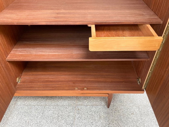 Image 1 of Vintage mid-century teak wardrobe 1960s