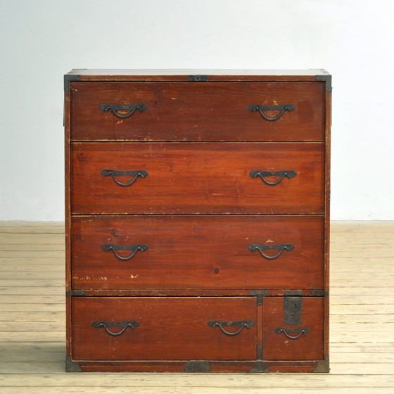 Image 1 of Japanische Tansu-Kommode, um 1870