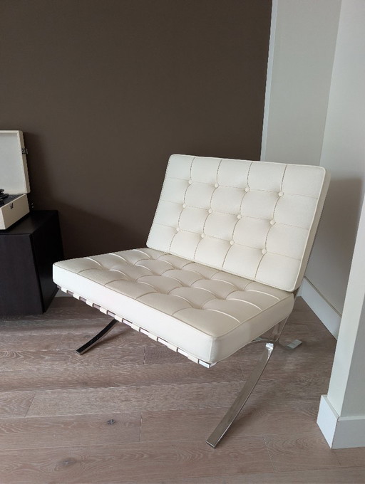Barcelona Chair Design Stoel – stoelen fauteuils, Leather, Metal
