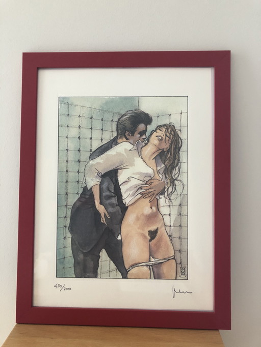 Impression signée Milo Manara