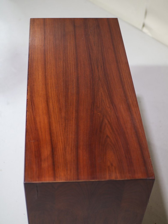 Image 1 of Cabinet with tambour doors HG Furniture rosewood Danish