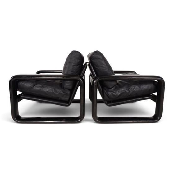 Set van 2 Rosenthal Hombre leren fauteuils van Burkhard Vogtherr, 1970 – Leather, Vintage (photo 13 of 20)