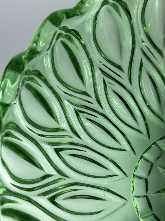 Image 1 of Lausitzer Glaswerke - ART DECO BOWL “Oreon”