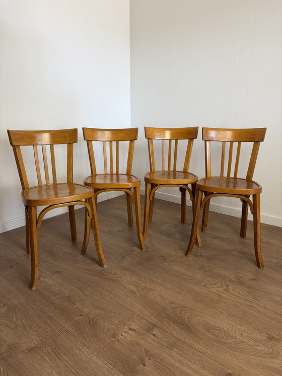 Image 1 of 4 Baumann bistro chairs