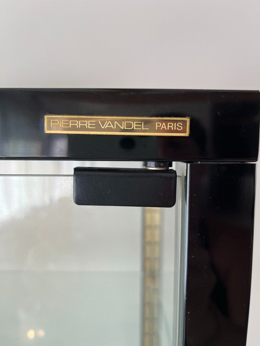 Pierre Vandel's shop window is closed.