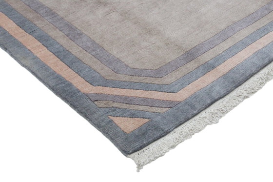 Original Modern Designer Highland Wool Rug Nepal 300 x 202 cm, Rugs & carpets, Purple (photo 4 of 8)