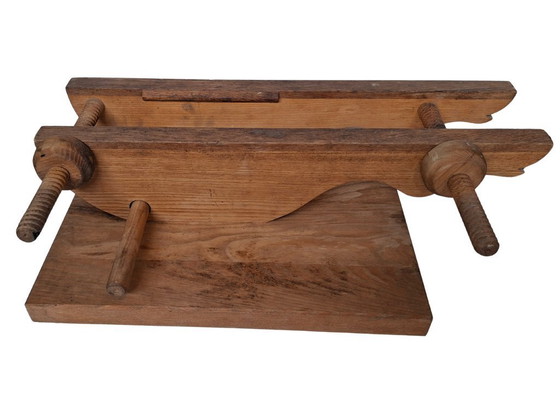 Image 1 of Soporte para jamón de madera maciza – Artesanía tradicional