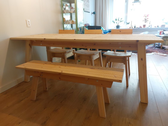 Eethoek Piet Hein Eek/IKEA – Eetkamerset, Wood (photo 7 of 7)