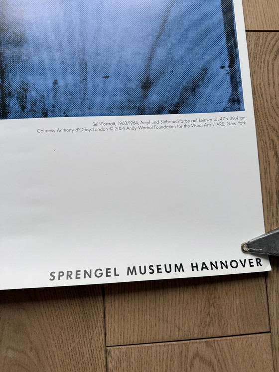 Image 1 of Self-Portrait Poster II Andy Warhol Memphis Starck Eames