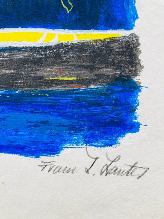 Image 1 of Franz L. Lauter - Gato amarillo - Serigrafía