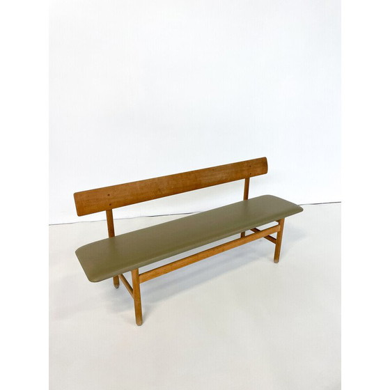 Image 1 of Vintage Mogensen bench by Borge Mogensen, Denmark 1956
