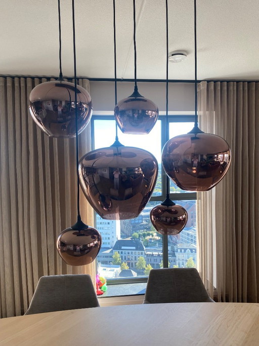 Pendelleuchte Sfere Bulbs Copper