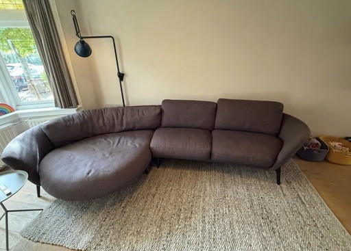 Sofá esquinero Leolux Rego con chaise longue - Como nuevo