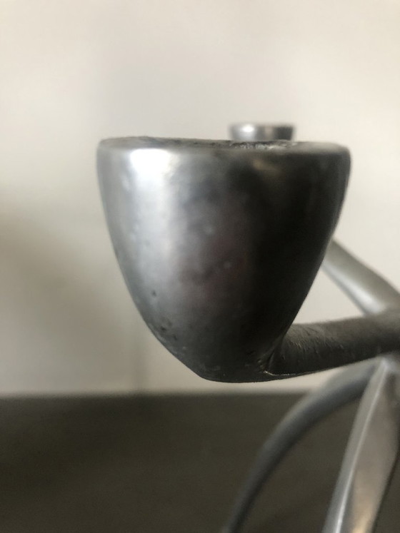 Image 1 of 2 candelieri vintage dell'era spaziale di De Bijenkorf