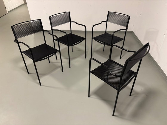 Image 1 of 4x SILLA SPAGHETTI ARMRESTS ALIAS