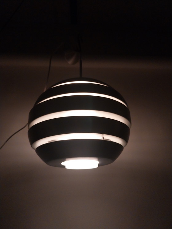 Image 1 of 1 x Eglo aluminium saturn hanglamp 1980's 