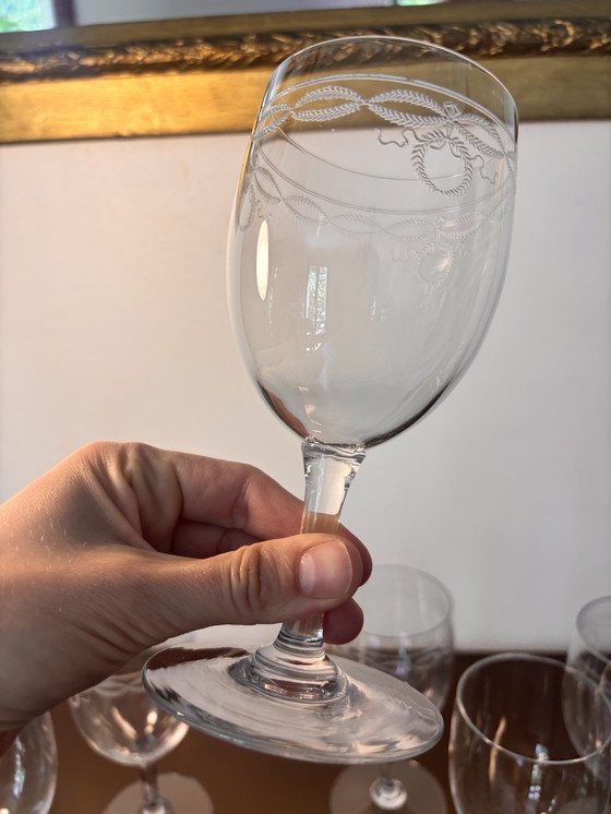 Image 1 of 4 Perfektion Glasses & 2 Byzantinisches Baccarat