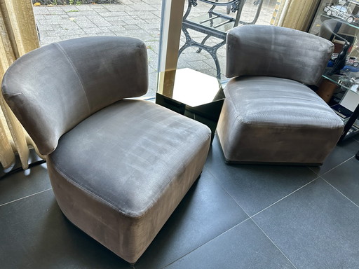 Maxalto Amoenus Soft By Antonio Citterio Fauteuils 2 Stuks