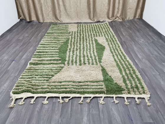 Image 1 of Authentische Berbère-Tapis aus Leinen, 300 x 150 cm