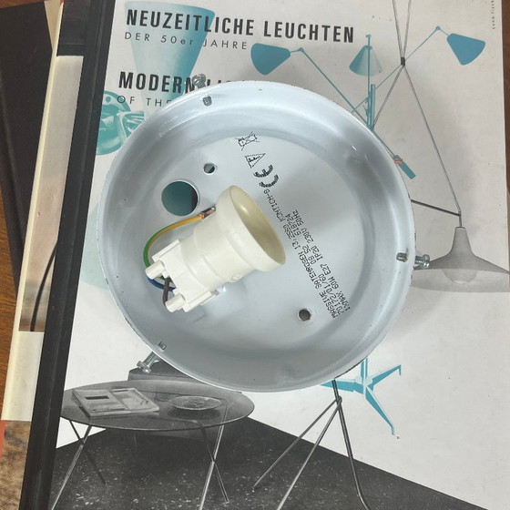 Applique Murale Ronde Plafonnier Verre Transparent Luminaire Ancien Vintage 1970 1980 – Appliques murales (photo 7 of 9)