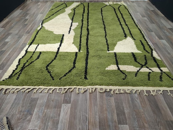 Image 1 of Tapis marocain traditionnel en laine 300cmx200cm