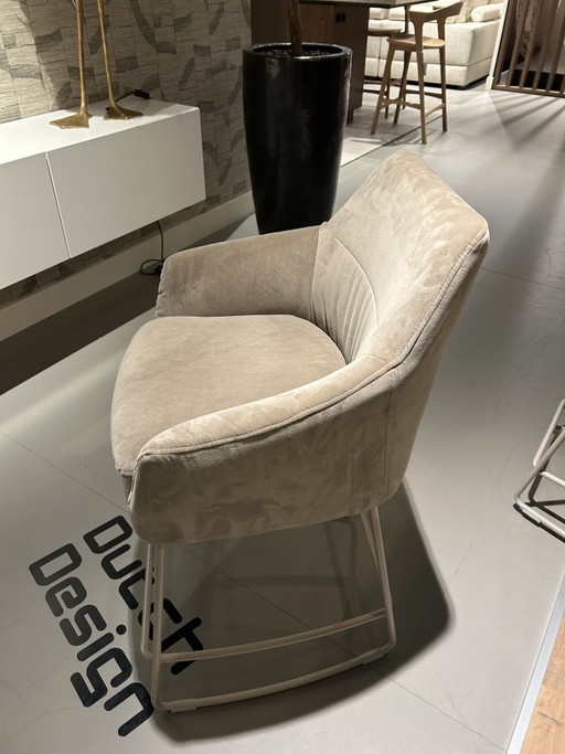 4 x Mobitec Barhocker – barkrukken, Metal, Velvet (photo 2 of 5)