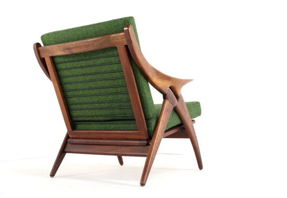Image 1 of De Ster de Knoop fauteuil 'Glane' vintage gestoffeerd