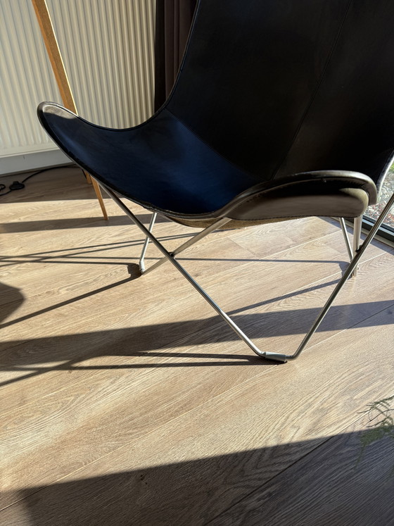 Image 1 of Pampa Mariposa Butterfly Chair - Cuero - armchair leather