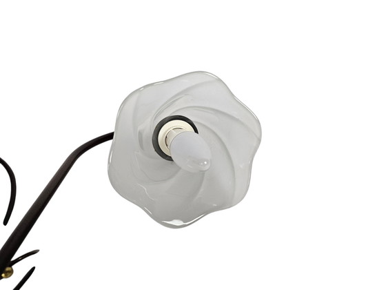 Image 1 of Massive - AF Cincuanta Italie - lampe à poser - lampe lustre - lampe de table - métal - verre - 90's