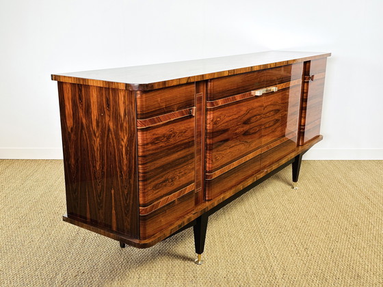 Image 1 of Buffet art déco en noyer 1940