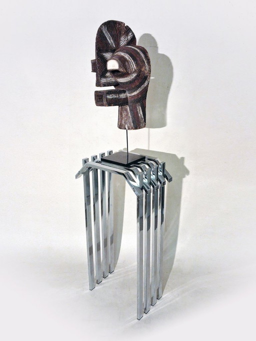 Decoratieve zuil interieur object display – Metal, Vintage (photo 2 of 15)