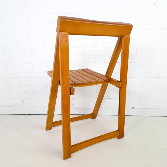 Vintage houten klapstoel Triëst Aldo Jacober jaren 70 – Klapstoelen, Wood (photo 3 of 7)