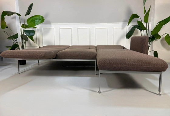 Image 1 of Brühl Roro Medium Ecksofa Stoff Braun Ausstellungsstück
