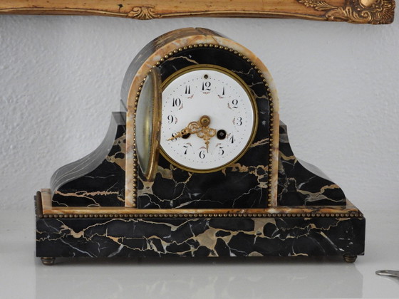 Image 1 of Esclusivo orologio da camino in marmo