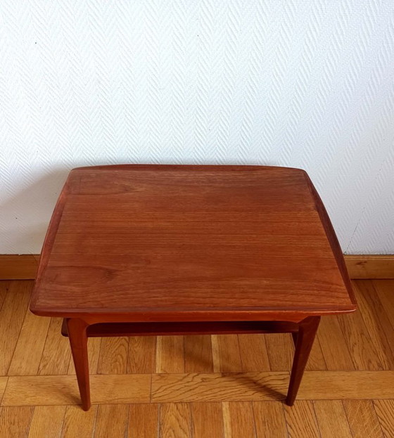 Image 1 of Table basse Arne Hovmend-Olsen pour Magens Kold, Danemark 1960 