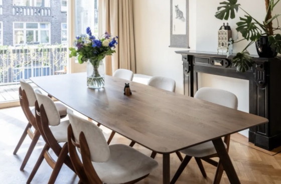 Tavolo da pranzo Riva 260x100, De Tafelaar, Tavoli da pranzo, Legno, Marrone (foto 5 di 6)