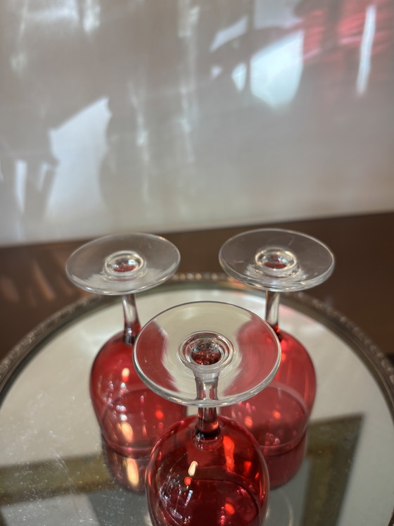 3 Bicchieri Baccarat Balloon Model Reg Crystal Signed – Bicchieri e caraffe (photo 10 of 10)